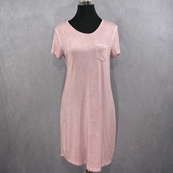 Pocket Tee Shirt Dress - Picture 2 of 6